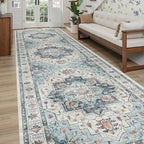 Madane 4x12 Wide Hallway Runners: Washable Runner Rug - Image 2