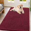 Smiry Dog Door Mat for Muddy Paws 47x32, Absorbent Dirt Trapper, Non-Slip by Smiry