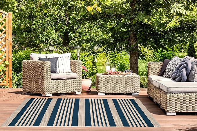 SAFAVIEH Washable Rug Outdoor Courtyard Collection - Image 8