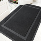 OLANLY Front Door Mat Indoor Outdoor Entrance, Waterproof All-Season, by OLANLY