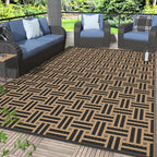 GENIMO Outdoor Rug for Patio Clearance, Lightweight Waterproof RV Camping Mat by GENIMO