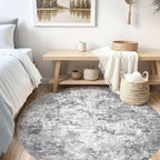 UERMEI 8ft Round Area Rug Living Room Rugs - Image 9