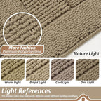 BEQHAUSE Kitchen Rugs Set of 2 Non-Slip Washable Kitchen Mats - Image 8
