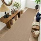 KOZYFLY Boho 3x14 Runners Rugs for Hallway, Long Washable Runner Rug, Woven Non - Image 8