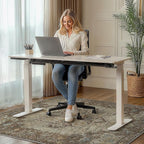 48"x72" Office Chair Mat for Hardwood Tile Floor, Under Desk Carpet Protector - Image 2