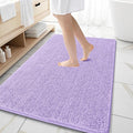 OLANLY Large Bathroom Rugs 59x35, Extra Soft Absorbent Chenille Bath Rugs by OLANLY