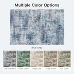 Lofus 8x10 Area Rug for Living Room, Neutral Modern Washable Carpet for Bedroom - Image 8