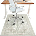 36"x60" Office Chair Mat for Hardwood Tile Floor, Under Desk Carpet Protector by BESBLEE