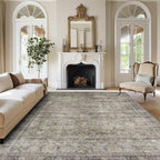 Srugn Washable Rugs 8x10 Area Rugs by Srugn