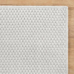 CAMILSON Easy Jute Rug 2x3, Indoor Outdoor Off-White Farmhouse Area Rugs - Image 6