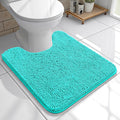 OLANLY Toilet Rugs U-Shaped 20x20, Extra Soft Absorbent Chenille Contour by OLANLY