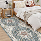 Vintage Hallway Runner Rug 3x8: Large Soft Washable Entryway - Image 4