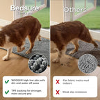 Bedsure Dog Door Mat for Muddy Paws, High-Low Absorbent Chenille Indoor - Image 3