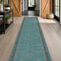 Vintage 3x12 Long Hallway Runner Rug by HazoHaus