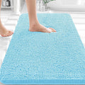 OLANLY Bathroom Rugs 30x20, Extra Soft Absorbent Chenille Bath Rugs, Rubber by OLANLY