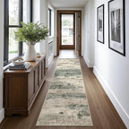 BEIMO Runner Rug for Hallway Kitchen, Soft Modern Abstract Throw Rugs, Low Pile - Image 2