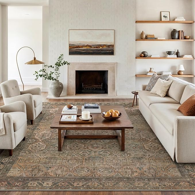 Bavni Washable Rug 8x10 Area Rug - Image 3