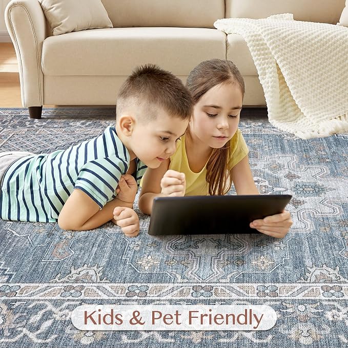 Tortania Area Rug Living Room Rugs - Image 5