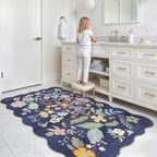 Washable 3x5 Entryway Area Rugs: Ultra Soft Low Pile Carpet - Image 4
