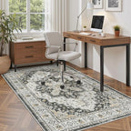 Madane Area Rug 3x5, Entryway Washable Vintage Runners Bedroom Non Slip Indoor - Image 3