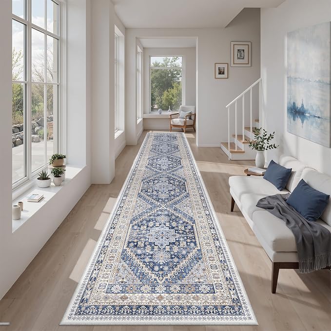 zesthome Long Hallway Runner Rug- Carpet Runners by Zesthome