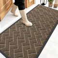OLANLY Front Door Mat Indoor Outdoor Entrance, Waterproof All-Season, by OLANLY