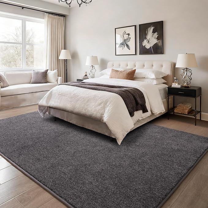 Keeko 5x8 Area Rugs for Living Room, Soft Modern Memory Foam Bedroom Rug - Image 4
