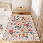 DUKINO 3x5 Area Rug, Floral Rugs - Image 4