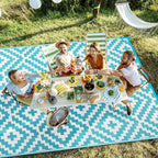 Outdoor Patio Plastic Straw Rug - Image 5