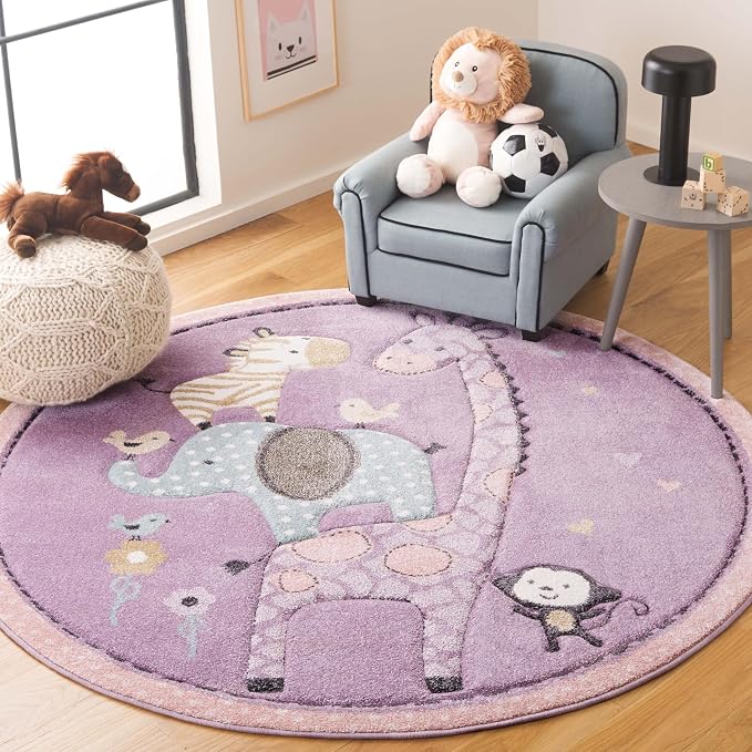 SAFAVIEH Carousel Kids Collection Area Rug by Unknown