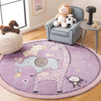 SAFAVIEH Carousel Kids Collection Area Rug by Unknown
