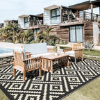 GENIMO Outdoor Rug for Patio Clearance, Reversible Plastic Straw Rugs for RV - Image 7
