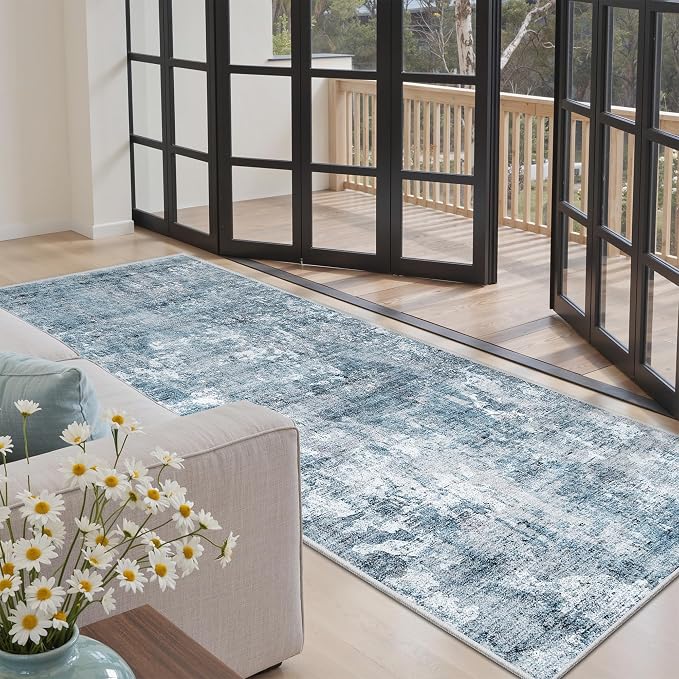 Soalmost Runner Rug 3x6 Washable Non-Slip Kitchen Runner Rugs by Soalmost