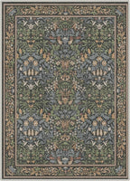 GENIMO Washable Rugs 8x10 for Living Room, Non Slip Vintage Floral Area Rug - Image 6