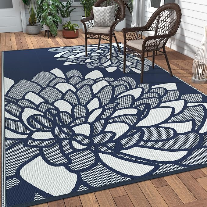 GENIMO Outdoor Rug 6' x 9' Waterproof by GENIMO