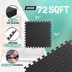 Yes4All 24SQFT-120SQFT Puzzle Exercise Mat - Image 2