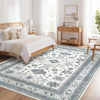 Vintage Living Room Area Rug 8x10 - Image 8