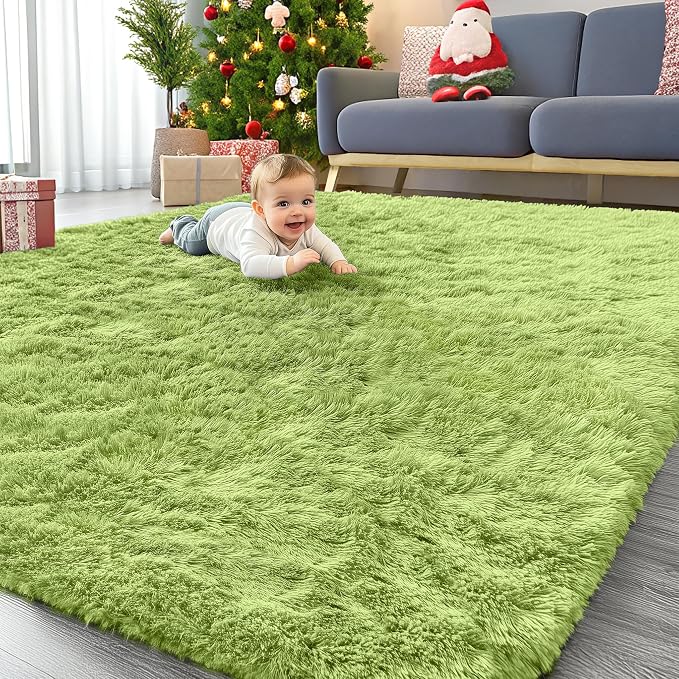 OLANLY 8x10 Machine Washable Large Area Rugs by OLANLY