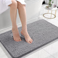 OLANLY Small Bathroom Rugs 24x16, Extra Soft Absorbent Chenille Bath Rugs by OLANLY