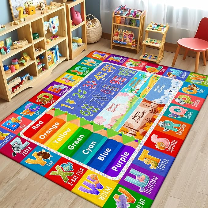 Kids Classroom & Playroom Rug by Itvgekp