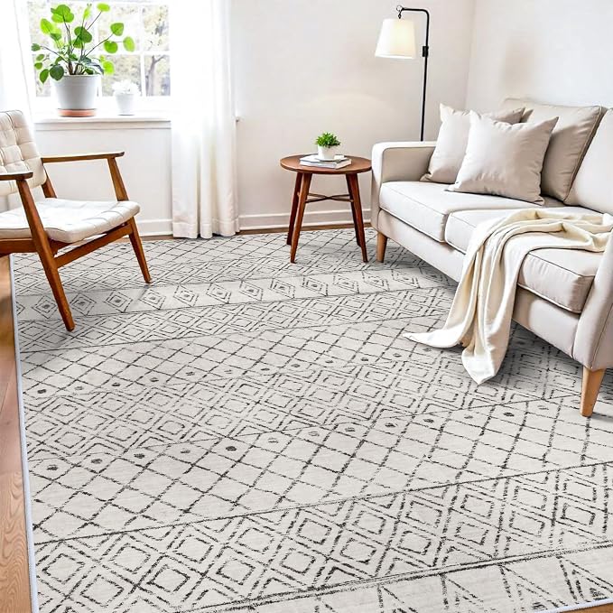 7x9 Area Rug for Living Room by BYYVOORugsforYourHome