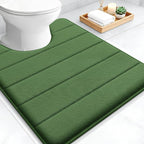 OLANLY Memory Foam Toilet Rugs U Shaped 24x20, Super Soft Absorbent Contour by OLANLY