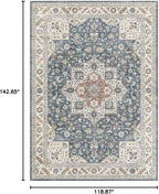 Vintage Living Room Area Rug 10x12 - Image 2