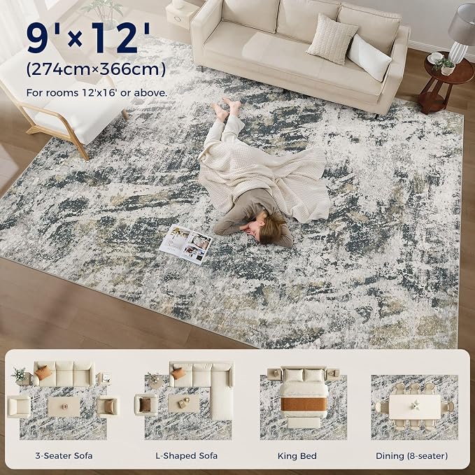 DMOYEST Area Rug Living Room Rugs - Image 6