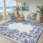 Garvee Outdoor Rugs 9' x 12’ Waterproof Reversible Mats, Large Area Plastic - Image 9