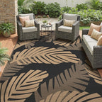 GENIMO Waterproof Outdoor Rug 6' x 9' by GENIMO