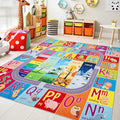 UKISS ABC Kids Rug, Toddler Educational Play Rug by Unknown