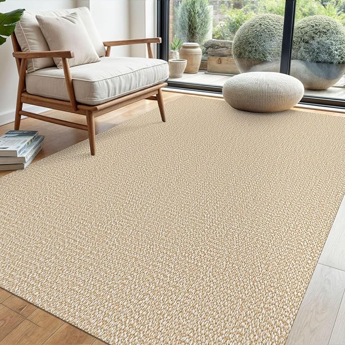 EARTHALL Washable Area Rug 4x6 Ft Non Slip Rugs - Image 7