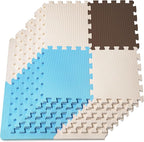 ProSource Baby Play Mat, Soft Foam Floor Tiles by PROSOURCE