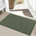 BEQHAUSE Dirt Trapper Door Mat 20" x 32", Non-Slip Washable Doormats Entrance by BEQHAUSE